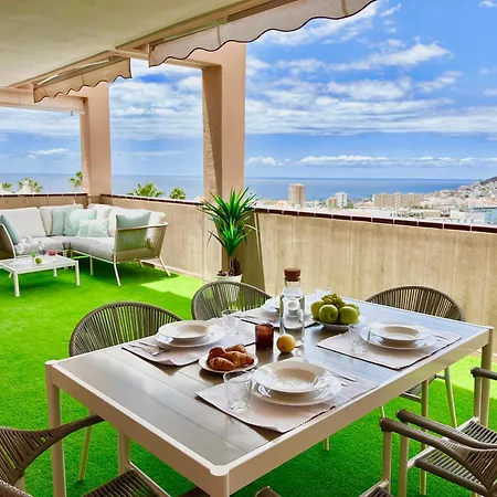 Family Apartment Panoramic View In Los Cristianos *